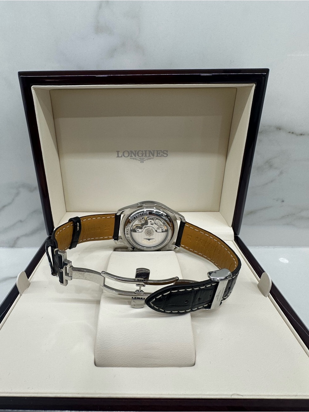 LONGINES Master Collection Chronograph Moonphase Watch - Picture 5 of 5